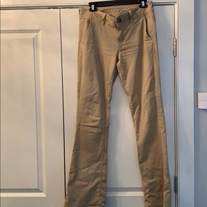 American eagle khaki boot cut pants